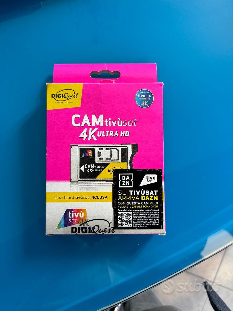 CAM tivùsat 4K ultra HD - Audio/Video In vendita a Foggia