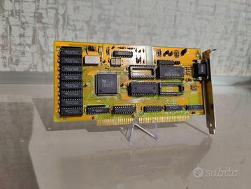Scheda Video ISA Vintage chipset Tseng Labs ET4000