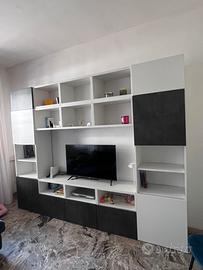 Mobile tv e libreria componibile Ikea