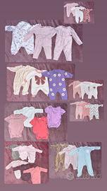 Stock vestitini bimba 0-3 mesi