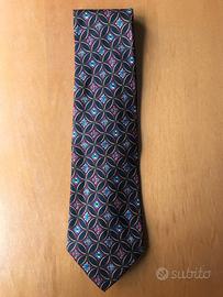 Enrico coveri cravatta - bordeaux - 100% seta