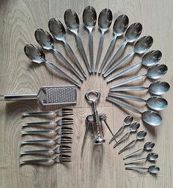 Posate Inoxbeck, cavatappi e grattugia nuovi