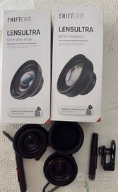 Teleobiettivo 60 mm e 16 mm Grandangolare