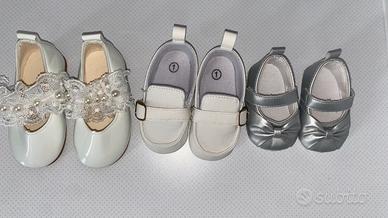 Scarpe Neonata Ballerine Scarpine Primi Passi