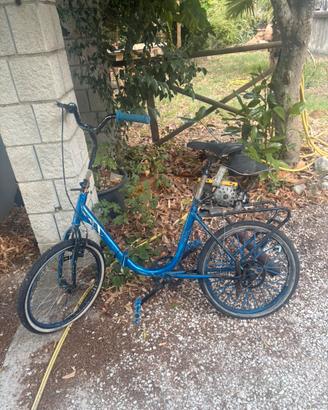 Prototipo su base graziella con motore 50cc