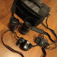 Canon EOS 450D + Sigma 70-300 + Tamron 17-70