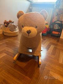 Orsetto a dondolo in peluche