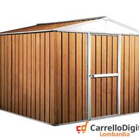Box porta attrezzi lamiera 276x260 fin legno