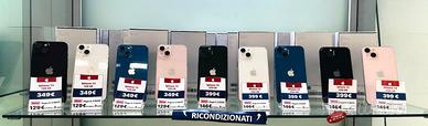 IPHONE 13 128/256GB CON 1 ANNO DI GARANZIA 