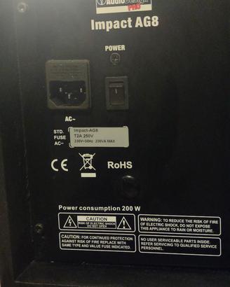 Amplificatore chitarra acustica 