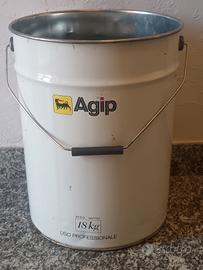 Bidone vintage AGIP