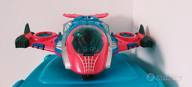 Spiderman Aereo Adventures Quartier generale Super