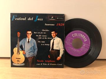 Vinile 45 giri FESTIVAL DEL JAZZ - SANREMO 1959