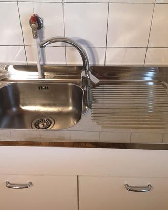 Mobiletto con lavandino per cucina 