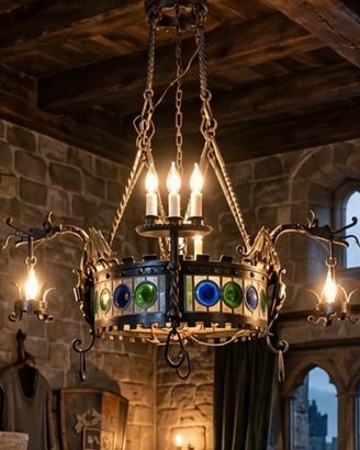 Lampadario medioevale