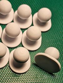 Set di 10 bottoni giacca da cuoco - chef