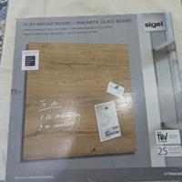 lavagna in vetro magnetica sigel