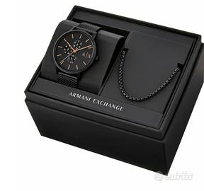 Set regal o Armani exchange orologio + collana