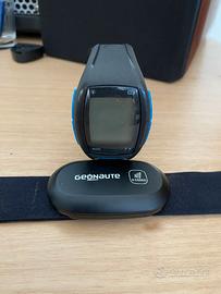 Orologio cardiofrequenzimetro Geonaute e fascia to