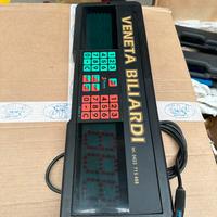 Segnapunti elettronico biliardo Veneta Biliardi