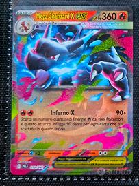 Carta Pokemon Mega Charizard Ex Rara Italiano