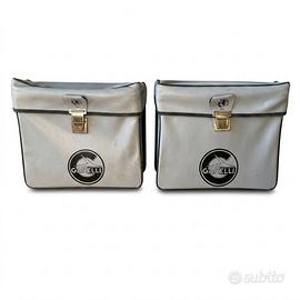 Borse Laterali Garelli Vintage Originali Coppia