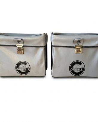 Borse Laterali Garelli Vintage Originali Coppia