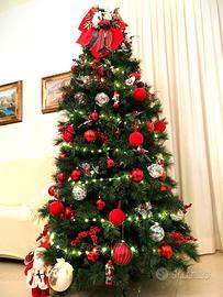 albero di Natale altezza  210 cm