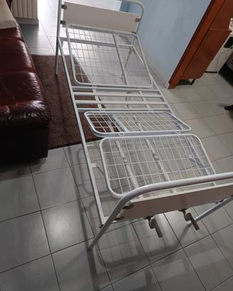 Letto degenza accessoriato 