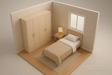 Stanza singla zona Ognissanti