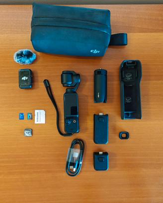 DJI Osmo Pocket 3 Creator Combo + SD 256/512GB Par