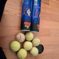 palline da tennis