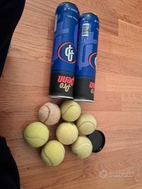 palline da tennis