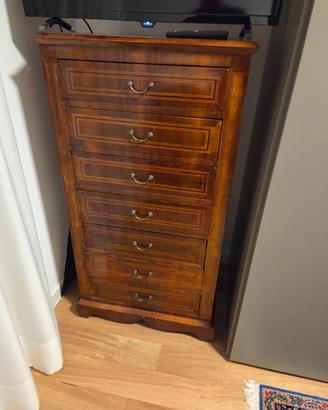 tavolo fratino noce ed altro arredo