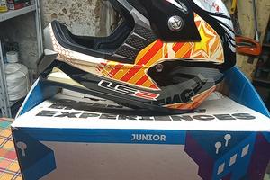 Casco motocross omologato taglia M