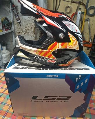 Casco motocross omologato taglia M