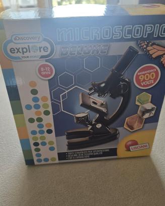 Microscopio giocattolo Deluxe "Lisciani"