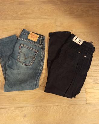 pantaloni levi's  e hamaki ho uomo 46/48