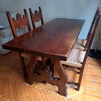 tavolo fratino con 6 sedie