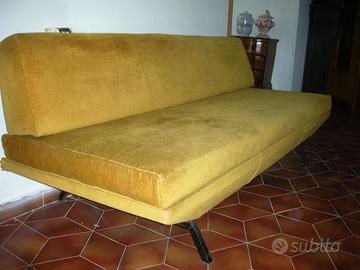 designer anni 60 divano letto singolo Zanusio