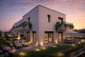 Villetta a schiera di 151 m² con 4 locali e box au