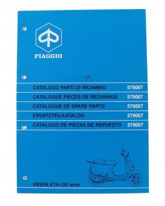 Catalogo parti di ricambio Piaggio Vespa ET4 125 9