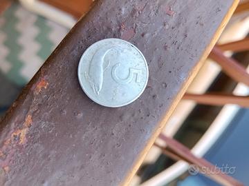 5 lire  anno 1952