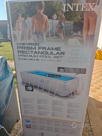 piscina Intex 4mx2x1 con accessori 