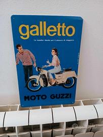 Targa MOTO GUZZI GALLETTO retrò
