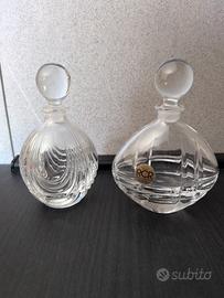 Bottiglie profumo in cristallo 