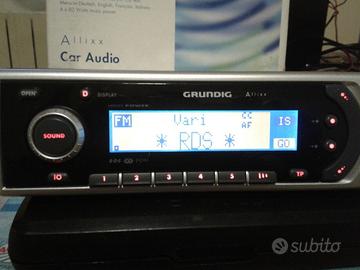 GRUNDIG SCC5460RDS autoradio cassette controllo cd