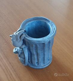 Portapenne Paolo Chiari Firenze dipinto a mano 