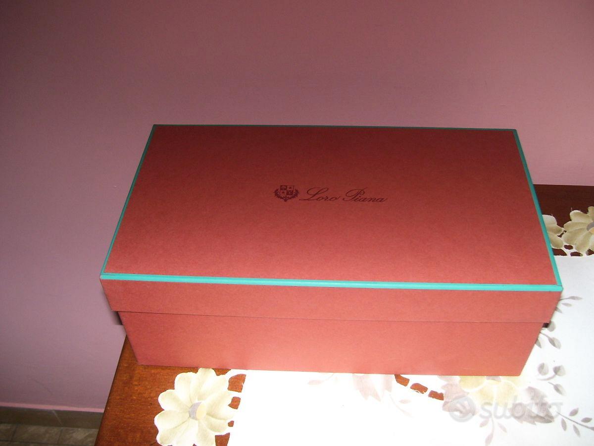 LORO PIANA SCATOLE (3) SCARPE GIFT BOX ORIGINALE - Abbigliamento e  Accessori In vendita a Firenze