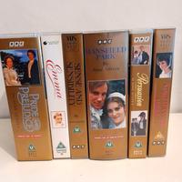 6 film Jane Austen in inglese VHS